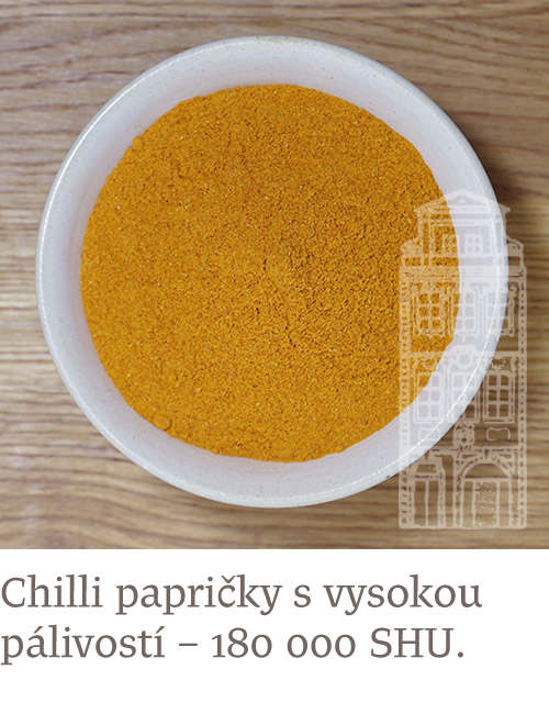 Chilli Habanero mleté