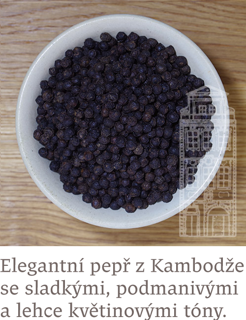 Pepř kampotský černý