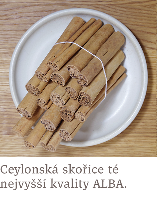 Skořice cejlonská celá
