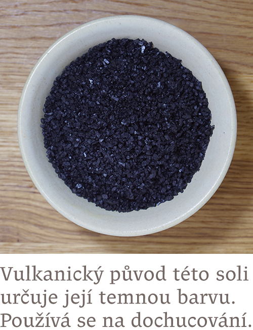 Sůl havajská černá